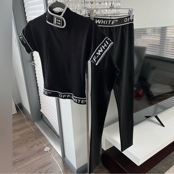 Off-White Pants - Off White Active Wear Set